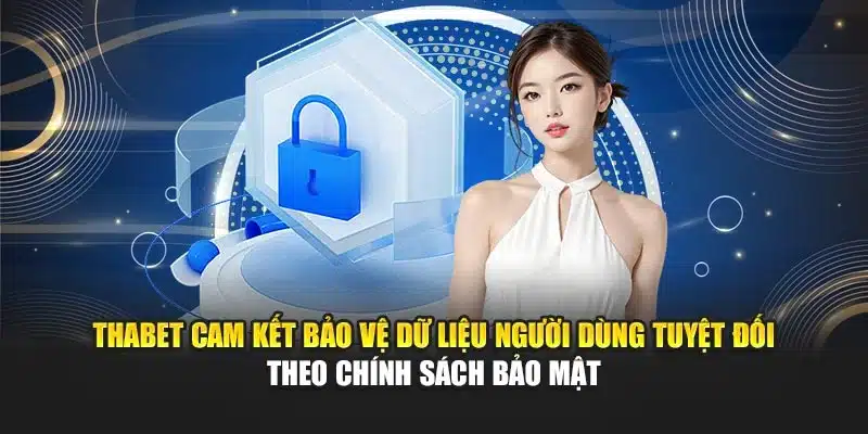 Thabet cam kết bảo vệ dữ liệu người dùng tuyệt đối theo chính sách bảo mật